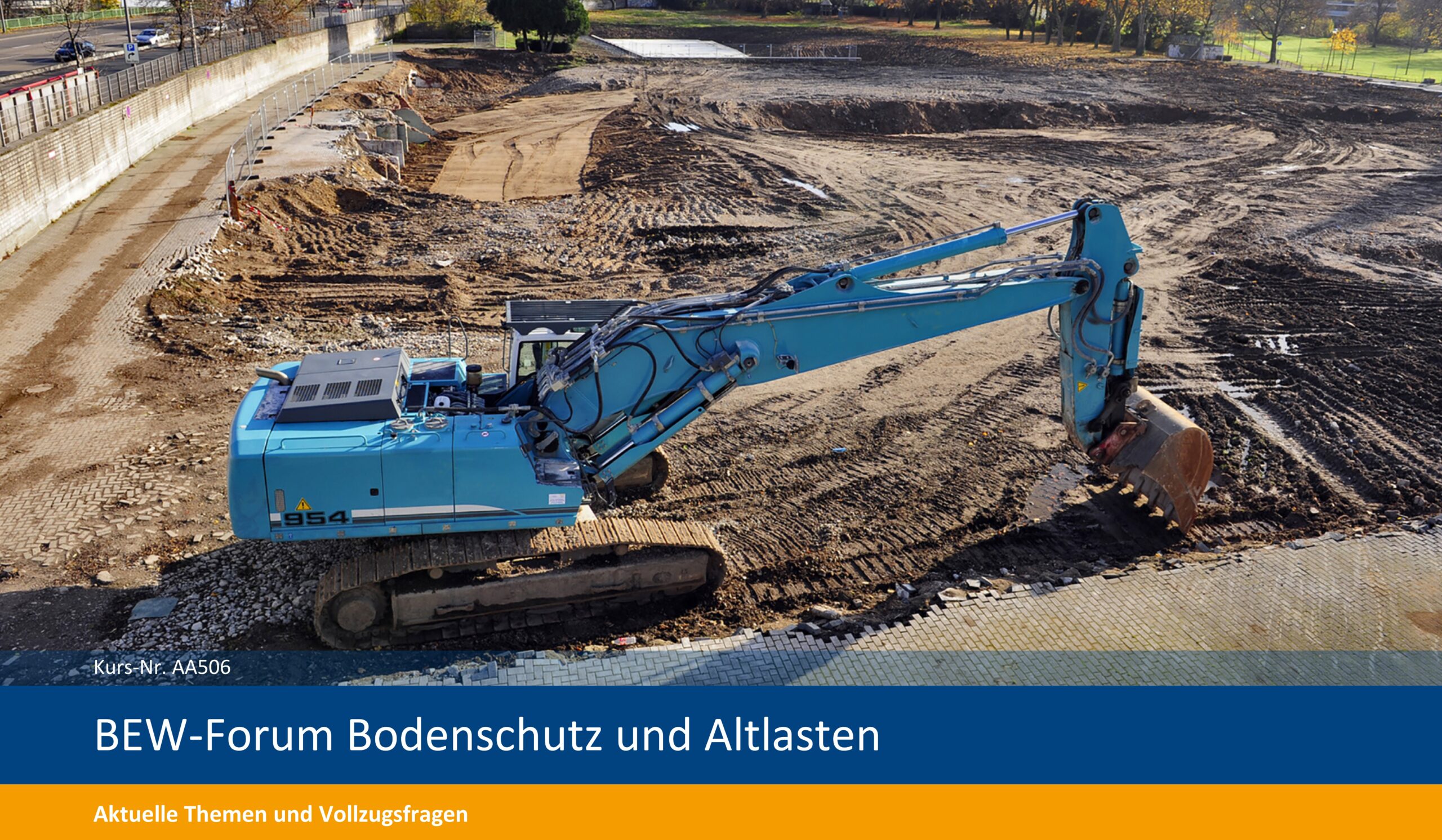 Moderation beim BEW-Forum Bodenschutz und Altlasten 2025